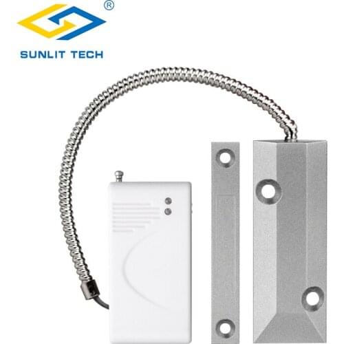 Wireless Magnetometer Roller Shutter Rolling Door Gate Sensor 433MHz Magnetic Contact Window Sensor Detector for Home Security