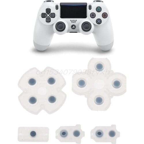 For Playstation 4 PS4 Controller Conductive Silicone Rubber Pads for d ualshock 4 JDS JDM 030 D Pad Buttons