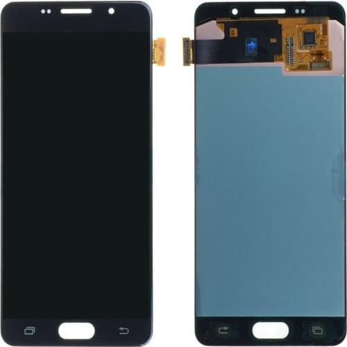 For Samsung Galaxy A5 2016 SM-A510 White/Black Color (TFT Version,Brightness is Adjustable) LCD and Touch Screen Assembly