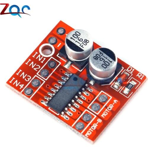 MX1508 L298N 1.5A 2-Way DC Motor Driver Module PWM Speed Dual H-Bridge Stepper