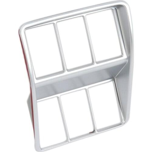 Chrome Auto Console Dashboard Headlight Adjust Switch Cover Trim Decoration Accessories Fit For Honda CR-V 5th 2017 2018 2019