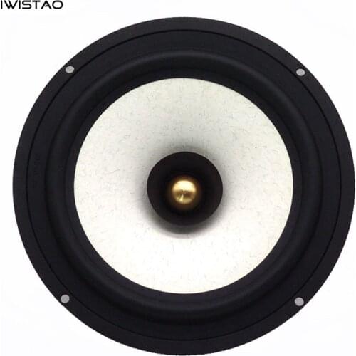 IWISTAO HIFI 6.5 Inch Full Range Speaker Unit 40W Max 50hz-20KHZ 92dB Ferrite Magnetic 4/8 ohm Die-cast Aluminum Basin Frame
