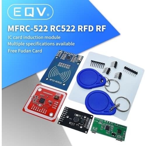 RFID module RC522 MFRC-522 RDM6300 Kits S50 13.56 Mhz 125Khz 6cm With Tags SPI Write & Read for arduino uno 2560