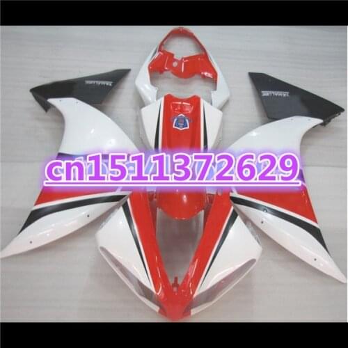 Fairing kit for YZF R1 09 10 11 red white YZF-R1 09-11 YZF1000 R1 09 10 11 YZF R1 2009 2010 2011 Body Kits-Dor D