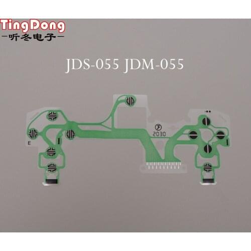 Original New JDS-055 JDM-055 For ps4 controller conductive film flex cable high quality for ps4 joystick repair part JDS-055