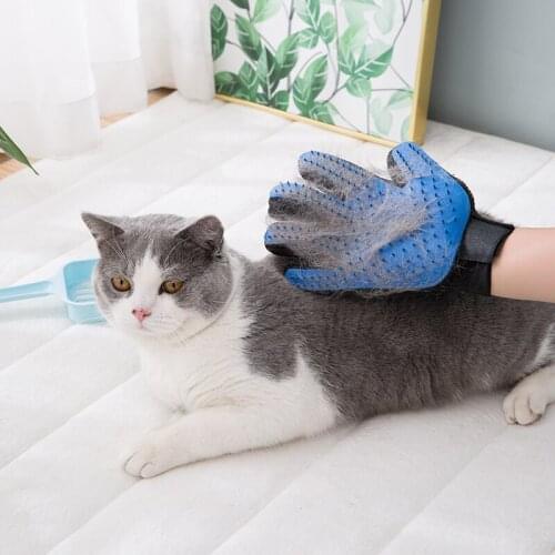 Cat gloves dog hair comb dog hair brush pet products hair remover cat cat hair cleaner