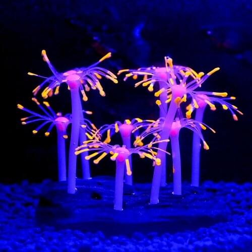 SENZEAL Coral Plants Artificial Silicone Fish Tank Landscape Aquarium Ornament Decoration Accessories