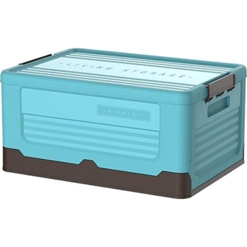 Foldable Storage Box Clothes Storage Box Toys Books Plastic Tool Box Trunk Car Outdoor Travel Folding Storage Box