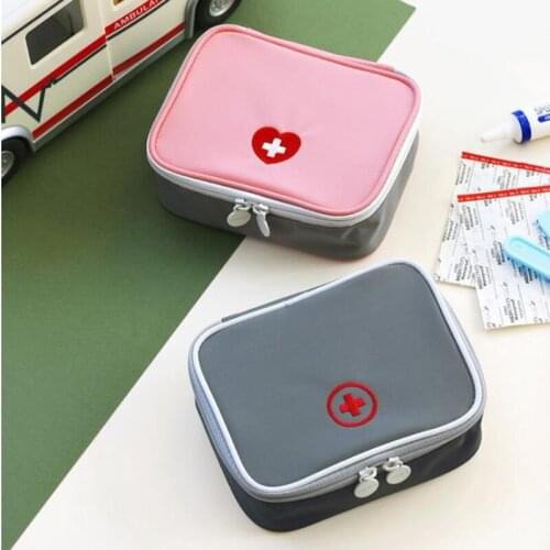 Mini Medical First Aid Bag Outdoor Travel Waterproof Empty Medicine Organizer Survival Emergency Kits Medical Storage Bag