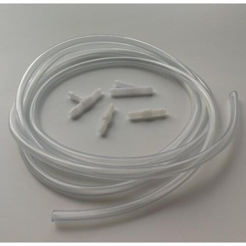 5PCS Car Windshield hose kit Universal Windshield Wiper Rubber Tube Car Accessories New Replacement Washer Nozzle hose Connector