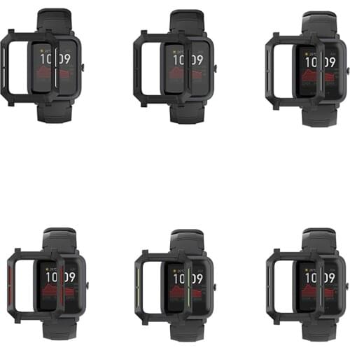Newest protective case cover for Xiaomi Huami Amazfit Bip s shockproof Bip/ Bip Lite Protective Shell Smart watch accessories