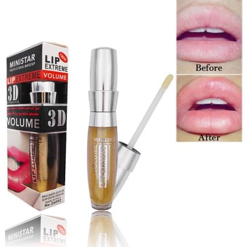 Liquid Lipstick Natural Waterproof Long Lasting 3D Shiny Sexy Super Volume Plump Lip Gloss Hydrating Moisturizing Lip Tint TSLM1