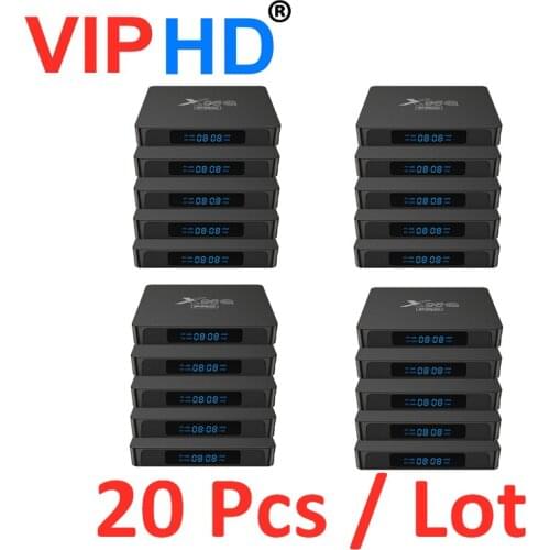 20 Pcs X96Q Pro Android 10 Set Top Box Smart 4K Tv Box WiFI Media Player