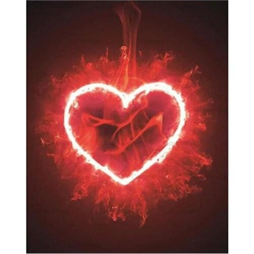 Full Square/round Drill 5D Diy Diamond Painting "heart" Diamond Embroidery Mosaic Rhinestones Art Picture Home Decoration Gift