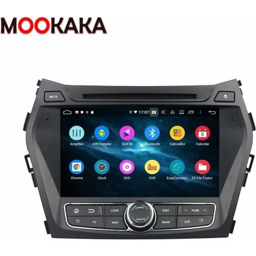 Car Multimedia Player Video Audio Stereo PX6 Screen Android 10.0 4+128G For Hyundai IX45 2014-2018 GPS Navigtion Head Unit DSP