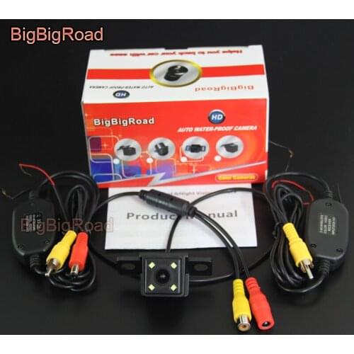 BigBigRoad Car Rear View Reverse Backup Camera waterproof night vision Parking camera For LiFan 720