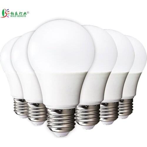 BOLEDENGYE LED Light Bulb 5W 7W 9W 12W 15W Equivalent E27 E26 Base non dimmable smd5730 2700K Cold White 220V 240V 110V