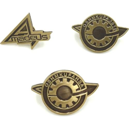 Anime Steins;Gate Makise Kurisu labmem Japanese Lapel Pin Brooch Badge Cosplay The fate of the stone door 2010Badge