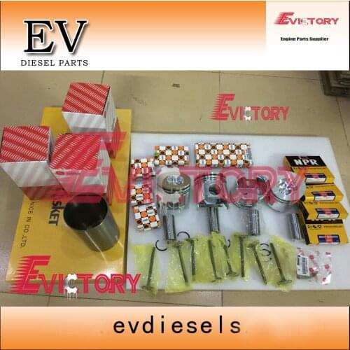 EV 4TNE106T 4TNV106T 4TNE106 4TNV106 water pump oil pump and rebuild kit piston ring cylinder liner gasket bearing