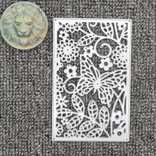 Butterfly frame metal cutting die scrapbook Embossing manual papercutting album card cover material DIY gift