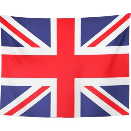 Tapestry Britain British Flag England English Europe Graphic Tapestries Wall Hanging for Living Room Bedroom Dorm