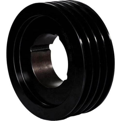 CPT V Belt Pulley SPC200-04-3020, Cast Iron, 209.6 Outside Diameter, Four Grooves with 3020 Taper Bush