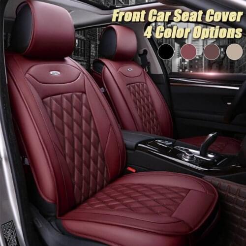 PU Leather Faux Leather Car Seat Cover Set Universal Auto Seat Covers for Cars Fit for Most SUV Protector Mat Car Accessories