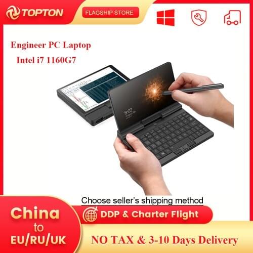OneMix A1 Engineer PC Laptop Business Notebook Intel Core m3-8100Y 7 Inch Pocket Computer 8GB RAM 512GB SSD Touch Screen Netbook