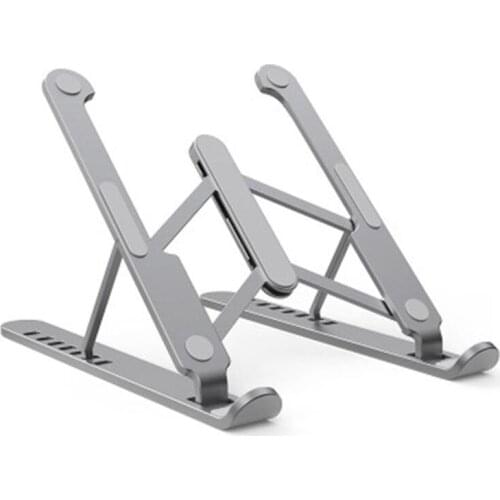 Folding Adjustable Laptop Stand Aluminum Desktop Notebook Holder Cooling Rack LX9B