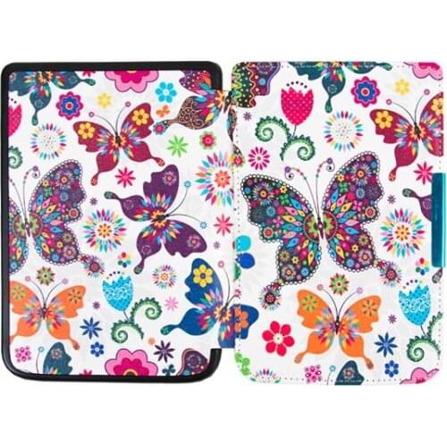 GLIGLE Slim Cover Case for Pocketbook 614/614 Plus/615/624/625/626/640/641Touch Lux2 PU Leather Ebook Cover Shell