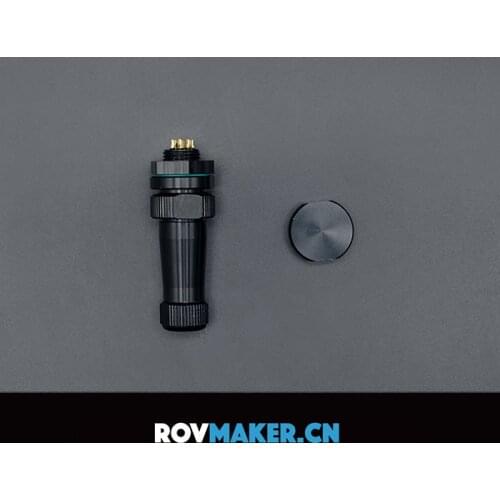 Waterproof Connector Aviation Plug Waterproof Connector Underwater Vehicle ROV Waterproof Connector Depth 300m