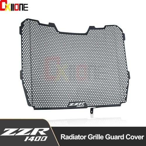 For Kawasaki ZZR1400 Motorcycle Radiator Grille Guard Cover Protector ZZR 1400 2014 2015 2016 2017 2018 2019 2020 Accessories