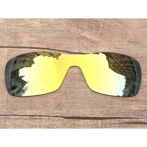 Vonxyz 24K Mirror Polarized Replacement Lenses for-Oakley Antix Frame