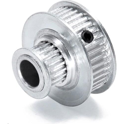 1Pcs 2GT 40/20 Tooth Timing Pulley, Bore 6mm 8mm, Width 7mm 11mm, Double Round-Headed Synchronous Wheel Gear For 3D Printer