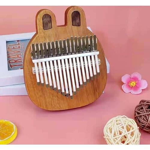 17-key Kalimba creative cute Five Fingers thumb piano high-quality mahogany Mbila comes with a full set of learning accessories