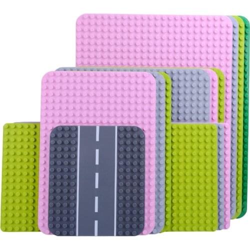 404/512/572 Dots Large Base Plate Big Bricks Toy DIY Building Blocks Early Educational Baseplate Toys For Children Baby Gift