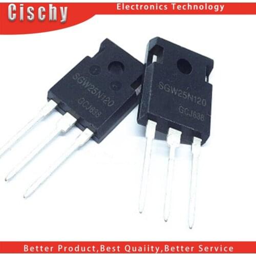 5pcs SGW25N120 TO-247 25N120 TO247 IGBT new original