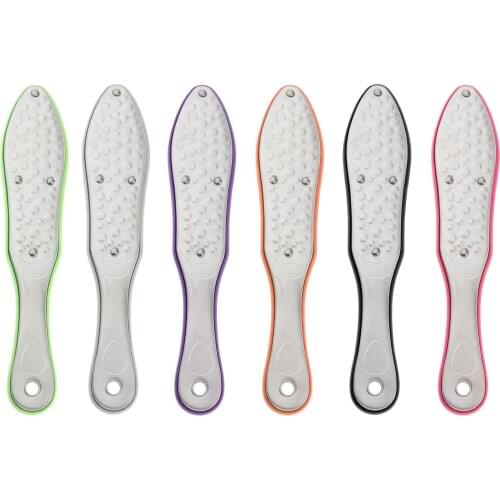 Double-Side Foot Rasp File Hard Skin Remover Pedicure Rasps Scrubber Cleaner Pedicure Foot Care Tools Callus Dead Skin Remover