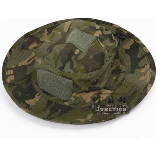 Emerson Tactical Military Boonie Hat For Outdoor Hunting Fishing Hinking Army Airsoft Sniper Headwear Hats With Map Pouch MCTP
