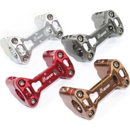 Handlebar Higher Handle Bar Riser Clamp Mount Bracket Kit For BMW R1200GS 2013 2014 2015 Motorcycle Accessories CNC Aluminum