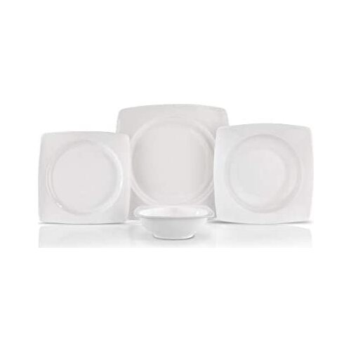 Schafer Spezial Square 24 Pieces 6 Seater Dinner Set/Material Type: Porcelain