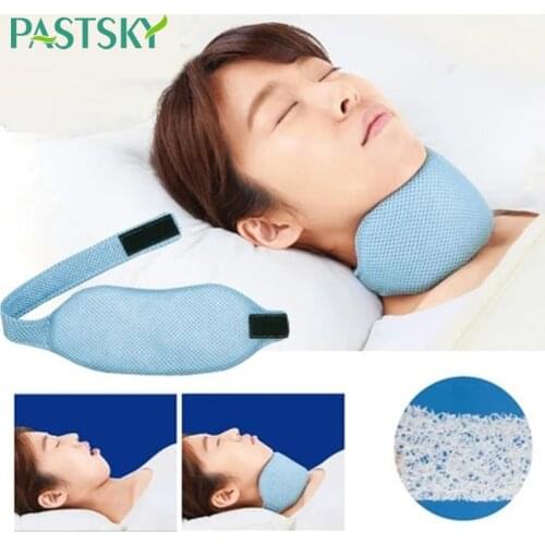 New Adjustable Anti Snoring Belt Stop Snoring Chin Strap Anti Apnea Jaw Solution Sleep Support Sleeping Care Tools for Men Women