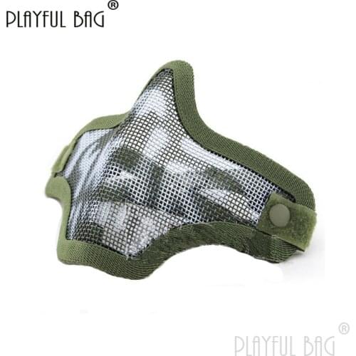 PB Playful bag CS mask Tactical protective mask Competitive equipment CS sport Accessories Cosplay DIY Toys QD25S