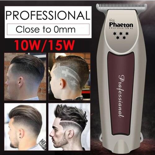 Professional Precision Hair Clipper Electric Hair Trimmer close to 0mm Cutting Baldhead Shaving Machine Home Barber Tool