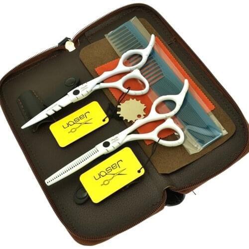 Professional Hairdressers Scissors Japanese 440C Barber Hair Scissors Hair Cutting Thinning Shears Salon Styling Tools A0066D