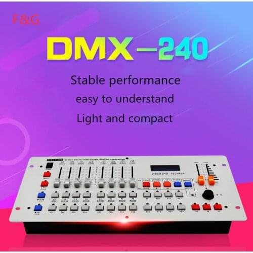 Professional International standard DMX 240 controller controller moving head beam light console DJ 512 dmx controller equipment