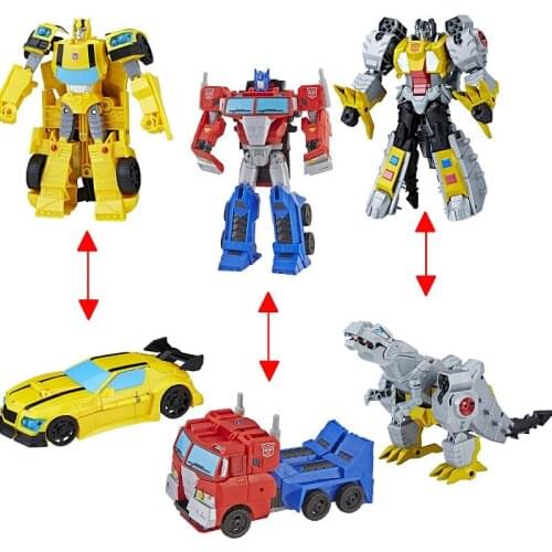 Hasbro Transformers Cybertron Legend Optimus Prime Robot Car Toys Plastic Deformation Robot Car Action Figures Toys Boys Gifts
