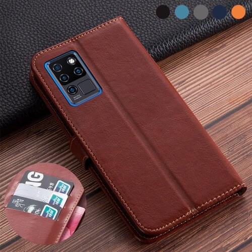 Luxury Leather Flip Case For OUKITEL C21 Wallet Book style Stand card holder Case For Oukitel C 21 6.4in Phone Protective coque