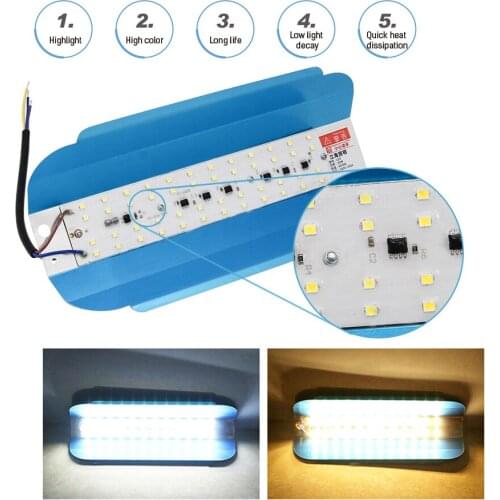 Led Lodine Tungsten Lamp 100W Flood Light LED Outdoor Lighting Spotlights Garden Industry Lights Super Bright 6500K Waterproof