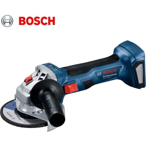 Bosch GWS180LI Brushless Angle Grinder Cordless Angle Grinder Machine Electric Power Tools For Polishing Cutting Without Battery
